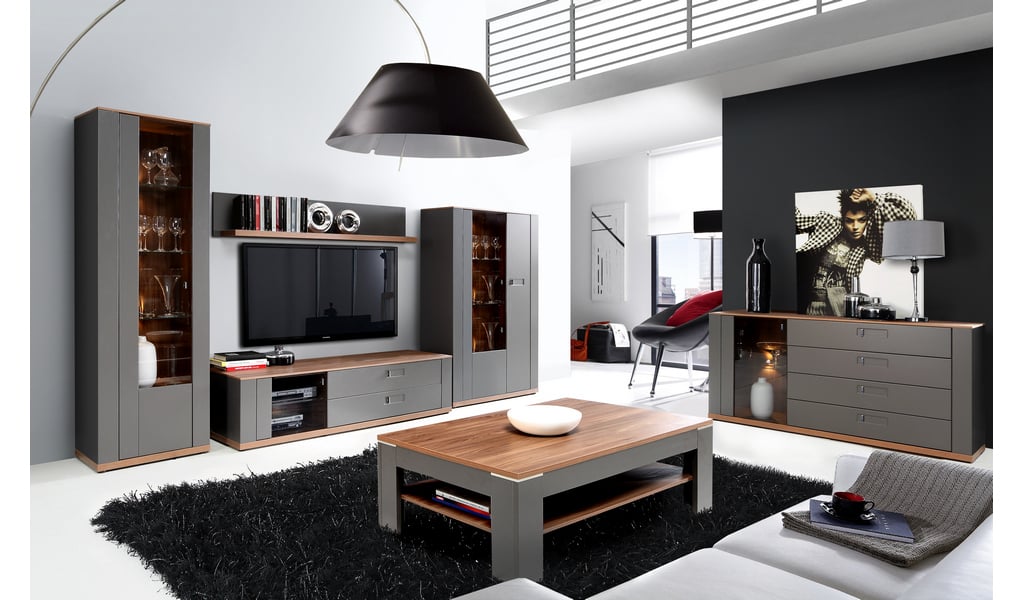 Колекція меблів для вітальні Burgos. Виробник - фабрика Forte Meble (Меблі Форте) Польща