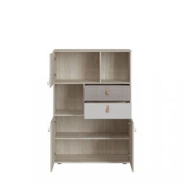 Комод в дитячу кімнату | Denim DEIK03 Комод 3D2S