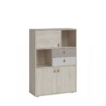 Denim DEIK03 Комод 3D2S | Меблі Wojcik купити в Україні