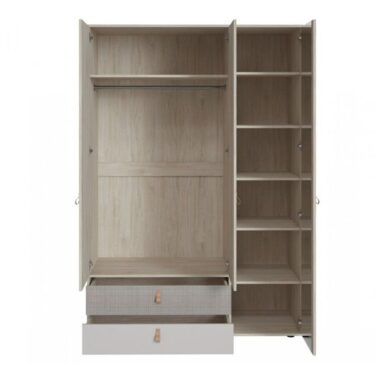 Шафа в дитячу кімнату | Denim DEIS04 Шафа 3D2S