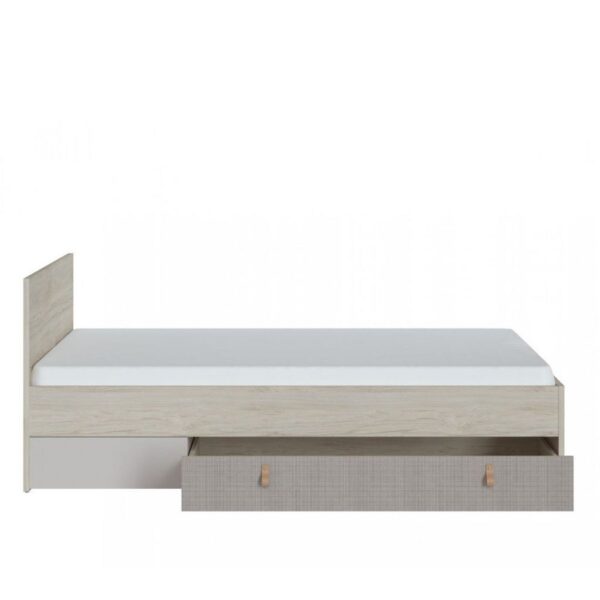 Ліжко в дитячу кімнату з шухлядою для білизни | Denim DEIZ02 Ліжко 1,2