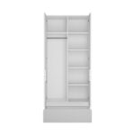 Flexi FLXS02 Шафа 2D1S з колекції меблів Flexi Польща. Фабрика Meble Wojcik