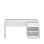 Lyon White LYOB101 Стіл письмовий 1D1S з колекції меблів Lyon White Польща. Фабрика Meble Wojcik