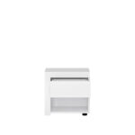 Lyon White LYOK03L Тумба до ліжка ліва з колекції меблів Lyon White Польща. Фабрика Meble Wojcik