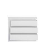 Lyon White LYOK04 Комод 3D з колекції меблів Lyon White Польща. Фабрика Meble Wojcik