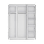 Lyon White LYOS102 Шафа 3D з колекції меблів Lyon White Польща. Фабрика Meble Wojcik