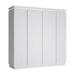 Lyon White LYOS103 Шафа 4D купити в Україні. Меблі Войчик