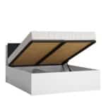 Lyon White LYOZ04 Ліжко 1,6 з під підйомним механізмом з колекції меблів Lyon White Польща. Фабрика Meble Wojcik