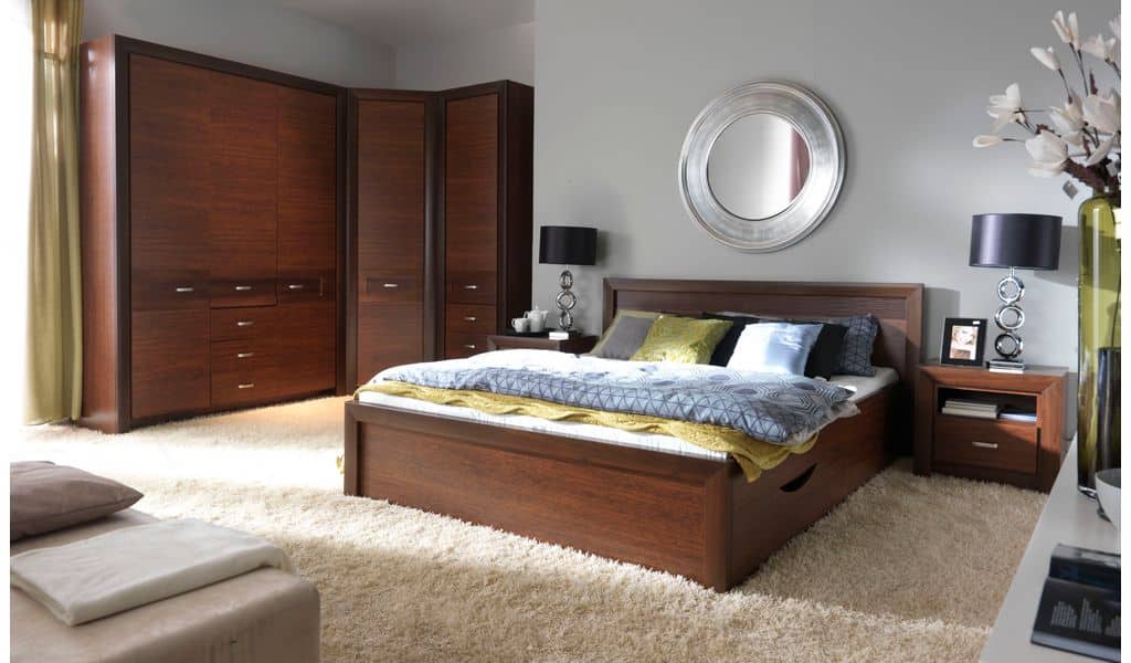 Колекція меблів для спальні Paris. Виробник - Польща