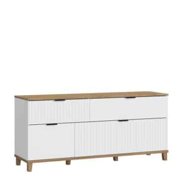 Plissee PLIF01 Тумба RTV 1D1K2S | Меблі Wojcik