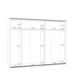 Quetore JKBS12212 Шафа 2D купити недорого | Меблі Forte