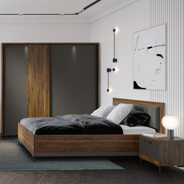 Ліжко Quetore QTRL1182 з розміром спального місця 180 см. × 200 см.