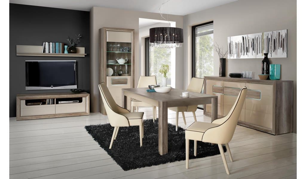 Колекція меблів у вітальню чи їдальню Tiziano. Виробник - фабрика Forte Meble (Меблі Форте) Польща