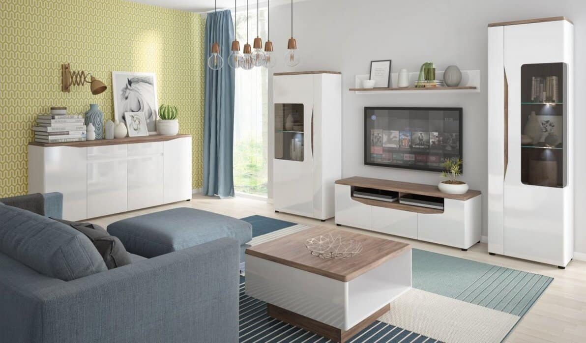 Вітальня Toledo фото інтер'єру. Польські меблі Войчик