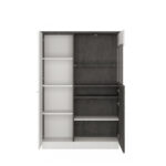 Zingaro ZINV01P Вітрина 3D права з колекції меблів Zingaro Польща. Фабрика Meble Wojcik